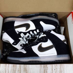 SLAM JAM × DUNK HIGH "CLEAR BLACK" DA1639-101 （ホワイト/ブラック/クリア）