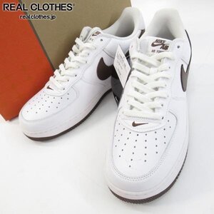AIR FORCE 1 LOW RETRO "COLOR OF THE MONTH" DM0576-100 （ホワイト/メタリックゴールド/チョコレート）