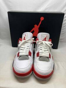 AIR JORADN 4 RETRO OG "FIRE RED"（2020） DC7770-160 （ホワイト/ブラック/テックグレー/ファイヤーレッド）