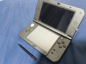Newニンテンドー3DS LL メタリックブルー 本体 充電器 タッチペン付き