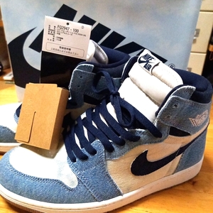 AIR JORDAN 1 RETRO HIGH OG "DENIM" FQ2947-100 (サミットホワイト/サミットホワイト/ガムミディアムブラウン/オブシディアン)
