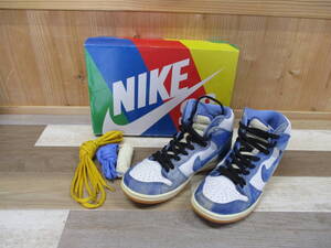 CARPET COMPANY × SB DUNK HIGH "ROYAL PULSE" CV1677-100 （ホワイト/スピードイエロー/セイル/ロイヤルパルス）