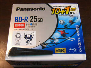 録画用BD-R 4倍速 25GB10枚＋50GB1枚 LM-BR25LW11S