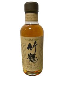 ニッカ 竹鶴 17年 ピュアモルト 180ml ベビーボトル｜Yahoo!フリマ（旧