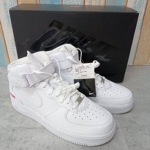 SUPREME × AIR FORCE 1 MID "WHITE" FZ8784-100 （ホワイト/ホワイト/ホワイト）