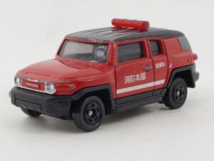 動作確認済み】トミカ テコロジートミカ トヨタ FJクルーザー 消防車