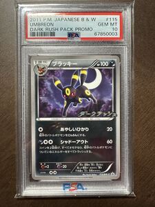 ポケモンカード ブラッキー プロモ BW-P 拡張パック ダークラッシュ