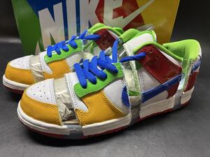EBAY × SB DUNK LOW "SANDY" FD8777-100 （ホワイト/ミーングリーン/ユニバーシティゴールド/ハイパーロイヤル）