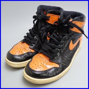 AIR JORDAN 1 RETRO HIGH OG "SHATTERED BACKBOARD 3.0" 555088-028 （ブラック/ペール バニラ/スターフィッシュ）