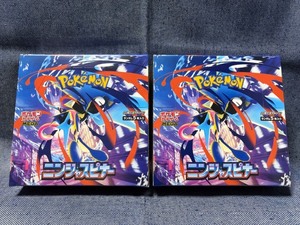 新品 ニンジャスピナー 6BOX シュリンク無し ペリペリあり ポケモン