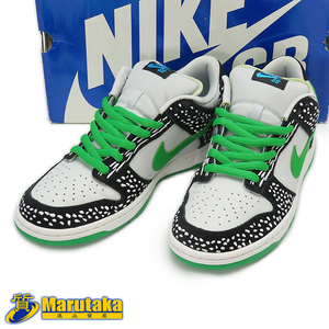 SB DUNK LOW PREMIUM "LOON" 313170-011 （ナチュラルグレー/グリーンスパーク/ブラック）