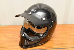 SHOEI EX-ZERO XL ブラック ソフトスモークミラー取替済 ほぼ未使用品