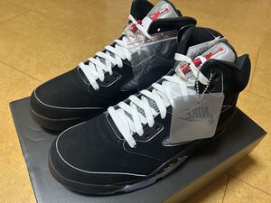 AIR JORDAN 5 RETRO OG "BLACK METALLIC REIMAGINED" HF3975-001 (ブラック/ホワイト/メタリックシルバー/ファイヤーレッド)