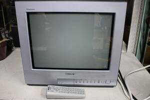 SONY トリニトロン　14インチ　テレビ　KV-14MF1 2000年製 Yahoo!オークション - SONY ソニー トリニトロン 14型 KV-14MF1