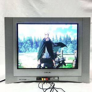 21型ブラウン管テレビ SONY KV-21DA75 AVマルチ入力 リモコン付｜Yahoo