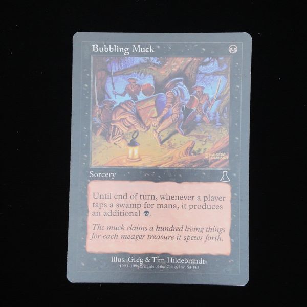 MTG 沸き立つ汚泥 Bubbling Muck 日本語 英語 各1枚 UDS ウルザズ