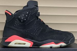 AIR JORDAN 6 RETRO "INFRARED BLACK"(2014) 384664-023 (ブラック/インフラレッド23)