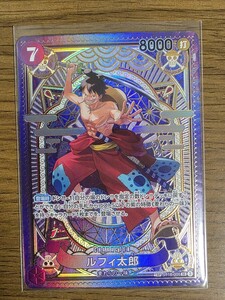 ワンピースカードゲーム ルフィ太郎 SR SP ST18-005 パラレル 神速の拳