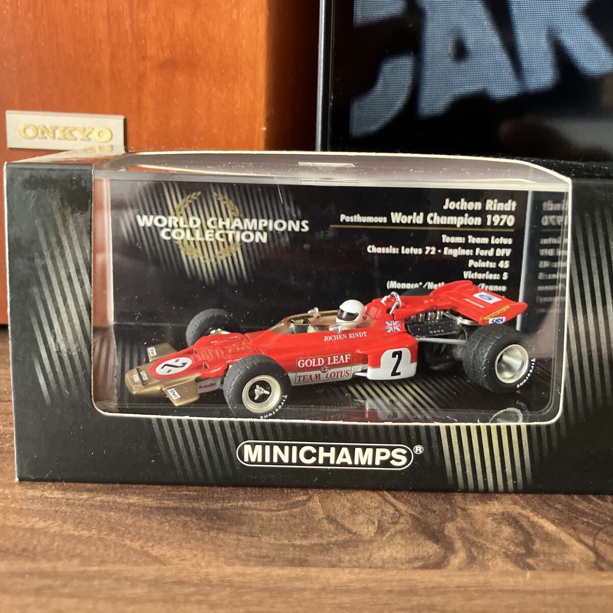 MINICHAMPS 1/43 ロータス72 J・リント Yahoo!オークション - ミニチャンプス 1/43 ロータス 72 1970 J.リント
