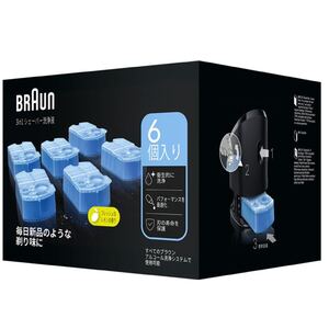 【新品未開封品6箱 】BRAUN 3in1 シェーバー洗浄液 5個入り + 1個 未開封新品】 BRAUN ブラウン 3in1 シェーバー洗浄液 6個入り (5個+1個