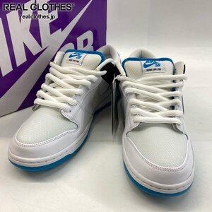 SB DUNK LOW PRO "LASER BLUE" BQ6817-101 （ホワイト/ブラック/ニュートラルグレー/レーザーブルー）