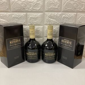 古酒SUNTORY WHISKY SPECIAL RESERVE 4本セット❗️ サントリー リザーブ ウイスキー 古酒4本セット｜Yahoo!フリマ（旧