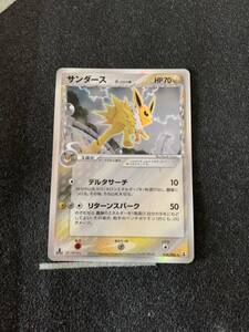 希少】【美品】サンダース δ 種 ホロンの研究塔 デルタ種 ポケモン