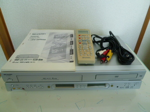 SHARP DV-GH600 VHS/ DVD複合プレイヤー 分解メンテナンス済み
