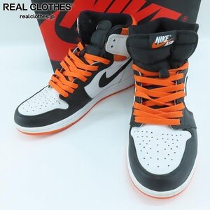 AIR JORDAN 1 RETRO HIGH OG "ELECTRO ORANGE" 555088-180 （ホワイト/エレクトロオレンジ/ブラック）