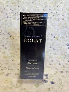 ヘアボーテ エクラ ボタニカルエアカラーフォーム ナチュラルブラック