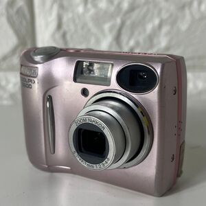 外観美品 Nikon COOLPIX E5600 ピンク 乾電池式 デジカメ｜Yahoo