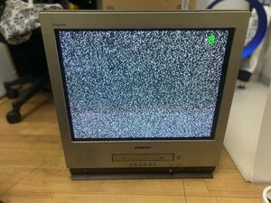 SONY ブラウン管 Trinitron 14インチ テレビデオ リモコン付き 地上波