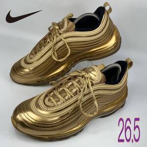 AIR MAX 97 QS "GOLD MEDAL" CT4556-700 (メタリックゴールド/メタリックゴールド)