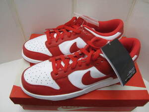 DUNK LOW SP "UNIVERSITY RED" CU1727-100 （ホワイト/ユニバーシティレッド）