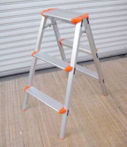 ALINCO アルミ製 軽量 踏台 3段 CCA-80KL 天板高さ79cm 脚立 台 ハシゴ