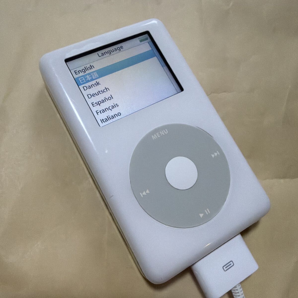 Apple iPod 4th 第4世代 60GB（M9830J/A）Model A1099 ジャンク｜Yahoo