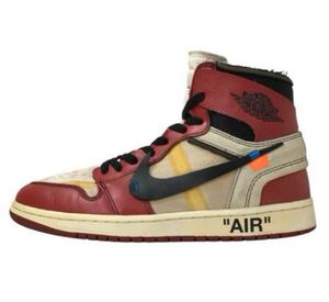 OFF-WHITE × AIR JORDAN "THE TEN" AA3834-101 （ホワイト/ブラック/ブラック）