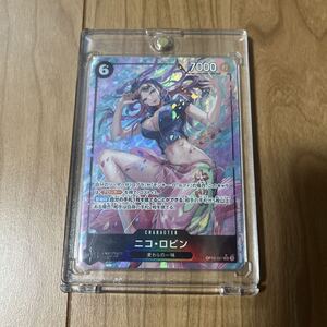 ワンピースカード ニコ・ロビン SR パラレル OP12-087 師弟の絆｜Yahoo