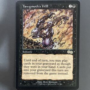 ヨーグモスの意志 Yawgmoth's Will 英語版 ウルザズ・サーガ｜Yahoo