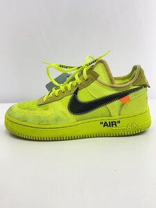 OFF-WHITE × AIR FORCE 1 LOW "VOLT" AO4606-700 （ボルト/コーン/ブラック/ハイパージェイド）