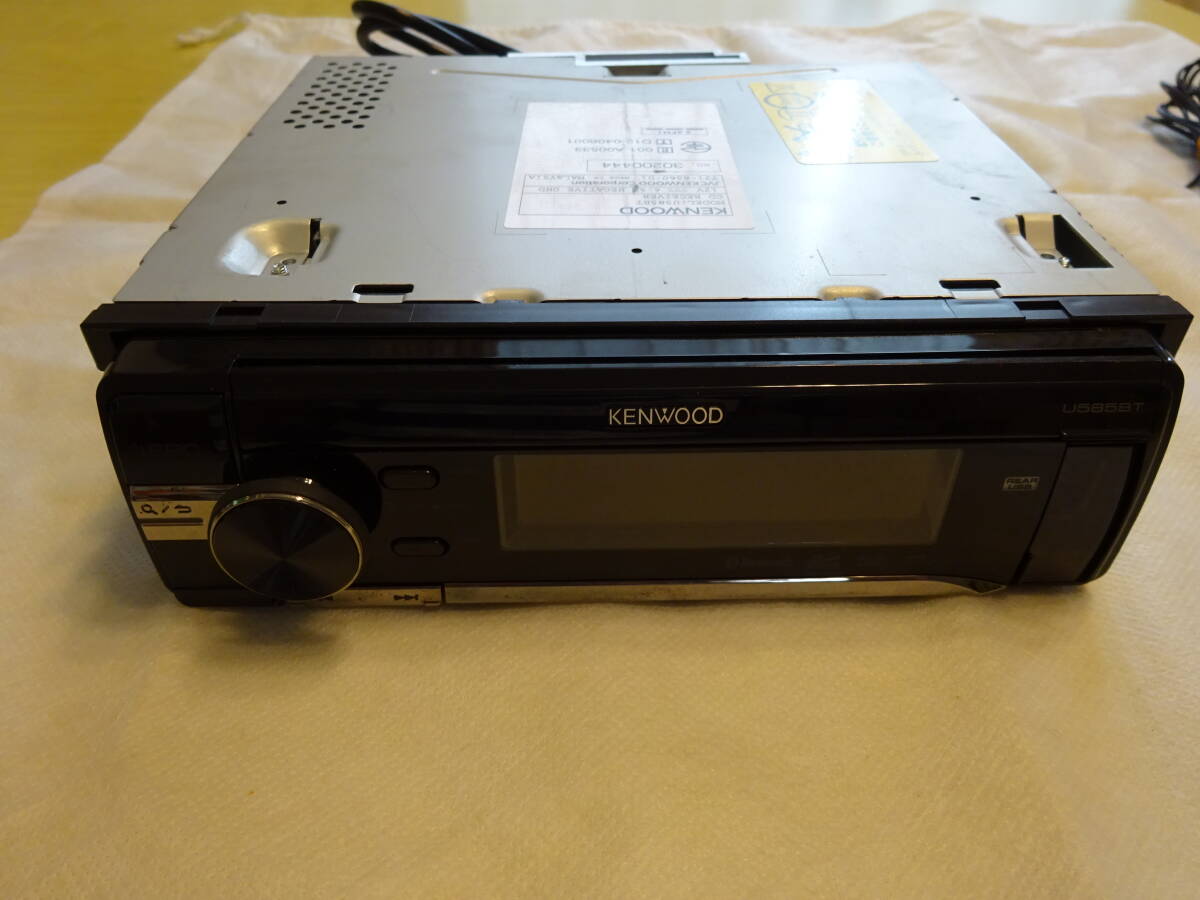 ケンウッド U585BT KENWOOD CD USB Bluetooth エラー表示 難あり