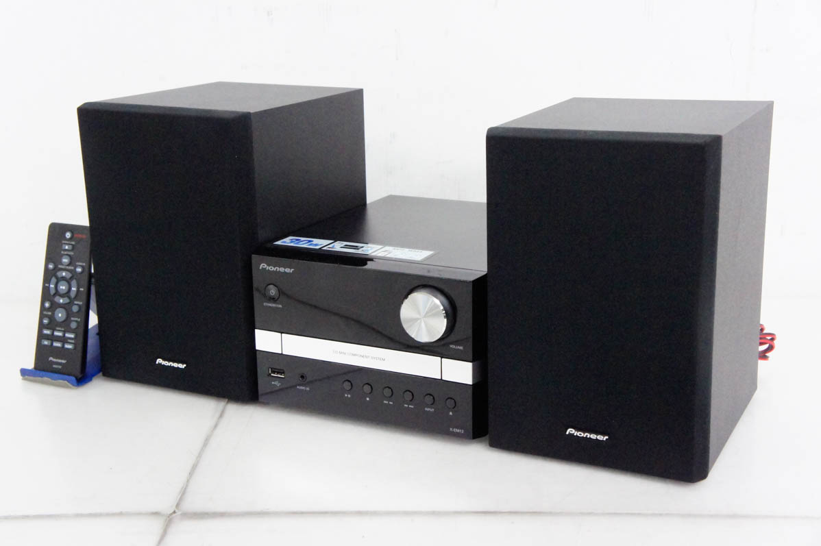 Pioneer CDミニコンポシステム X-EM12 本体＋スピーカーセット｜Yahoo
