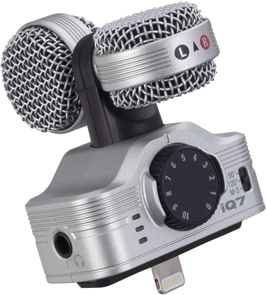 Zoom iQ7【iQ7マイクロフォンケース、ライトニング延長アダプター付き】 Zoom iQ7【iQ7マイクロフォンケース ライトニング延長アダプター付き