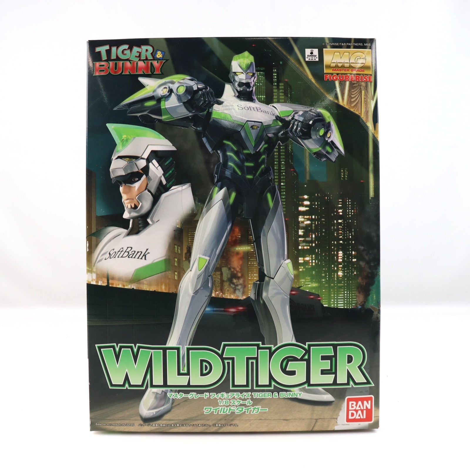 新品未開封】TIGER＆BUNNY MG FIGURE-RISE 1/8 ワイルドタイガー 