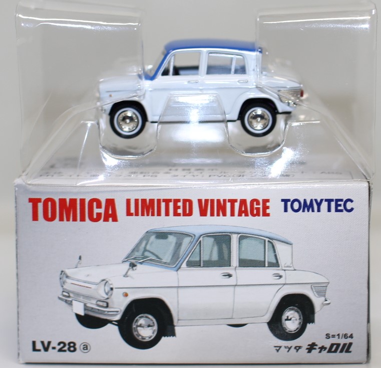 トミカリミテッドヴィンテージ マツダキャロル360 LV-28a，28b，トミカ