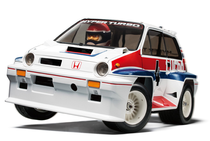タミヤ 1/10 RC ホンダ シティターボ WR-02Cシャーシ 未組立 ITEM58611