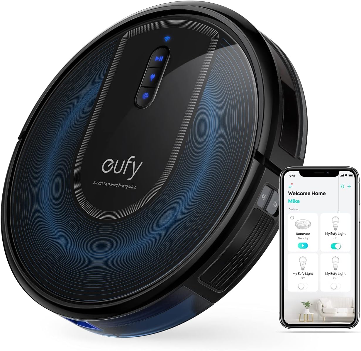 ジャンク品】Anker Eufy RoboVac G30 ロボット掃除機（本体・充電