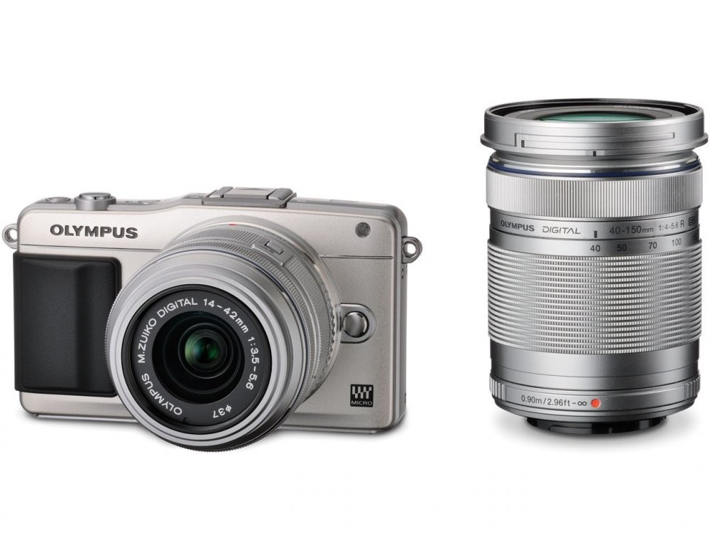 OLYMPUS PEN mini E-PM2 ミラーレス一眼 ダブルズームキット
