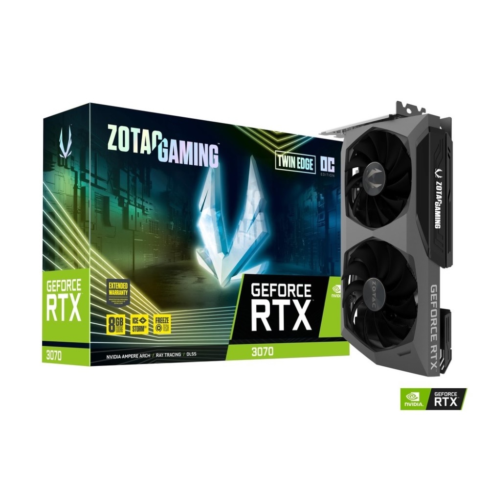動作確認済】ZOTAC GAMING GeForce RTX 3070 Twin Edge OC 8GB GDDR6