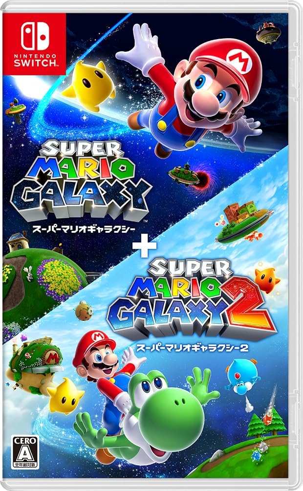 2本セット【Switchソフト】 スーパーマリオギャラクシー＋スーパー